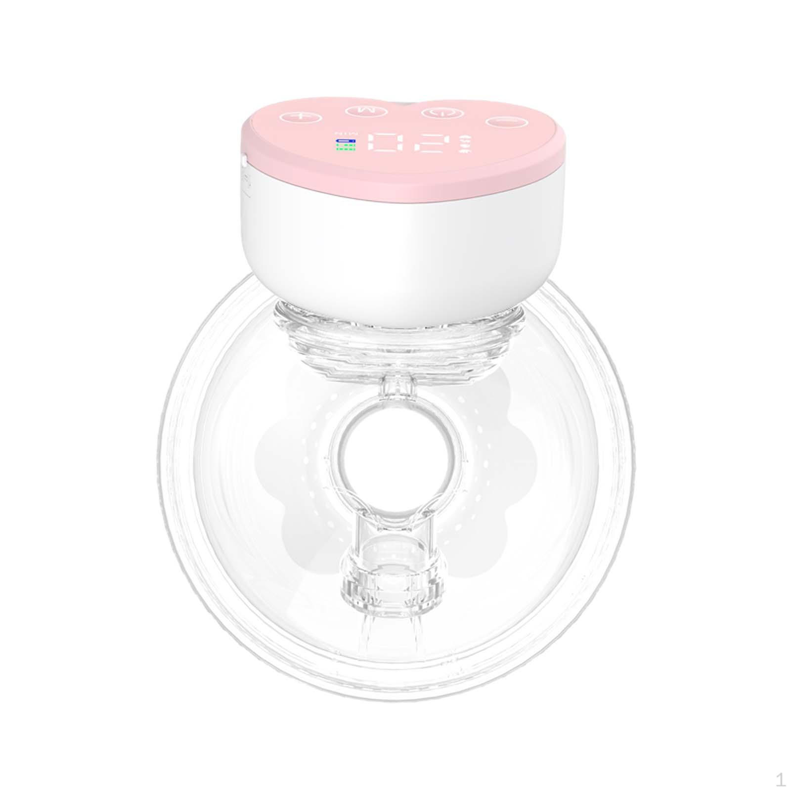 Усовершенствованный экстрактор грудного молока для медсестер розовый